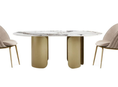 Exclusive Dining room Set Consists of 5 pieces. Dining table + 4x Chairs Luxury Complete